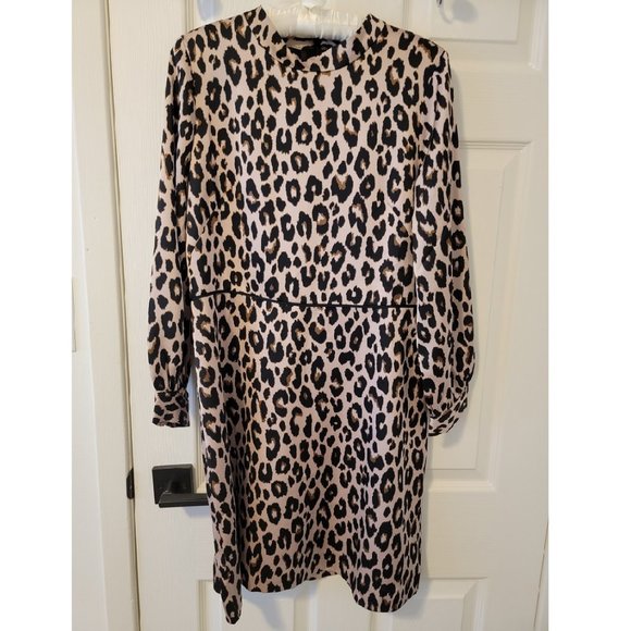 Ann Taylor Leopard Dress - Picture 1 of 4